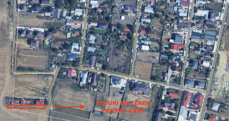 Balaceanca 0% comision Loturi casa 352mp  Utilitati  10 min. Bucuresti